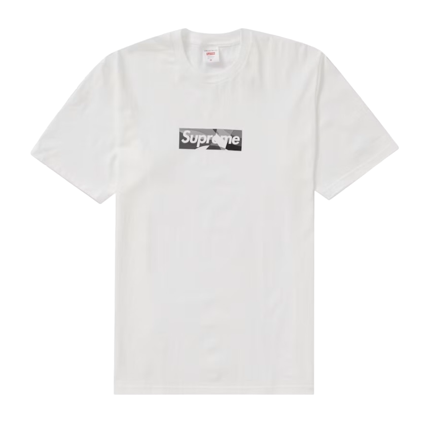 Supreme Emilio Pucci Box Logo Tee White/Black - SUPR-SEPBLT-BBLACK