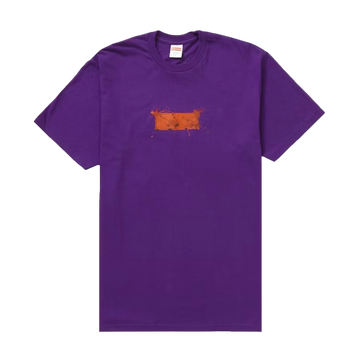 Supreme Ralph Steadman Box Logo Tee Purple - SUPR-SRSBLT-PURPLE