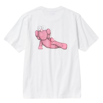 KAWS x Uniqlo Graphic Pink