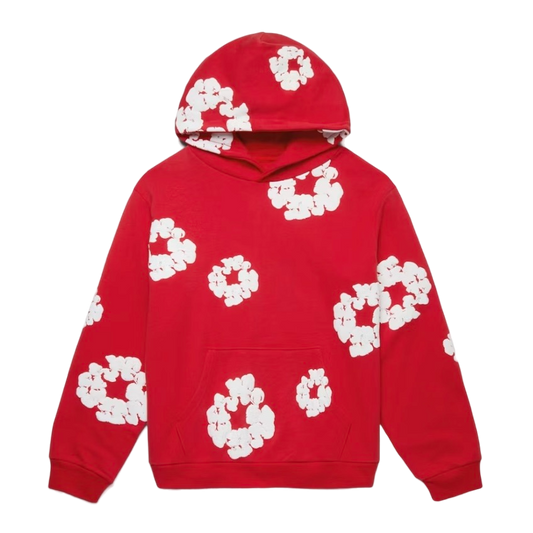 Denim Tears Cotton Wreath Sweatshirt Red - DT-DTCWSR-RED