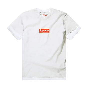 Supreme MM6 Maison Margiela Box Logo Tee White - SUPR-SMMMBL-WHITE