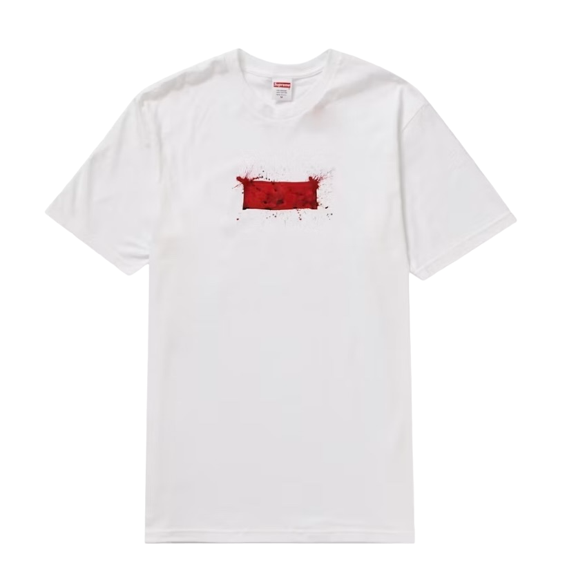 Supreme Ralph Steadman Box Logo Tee White - SUPR-SRSBLT-WHITE