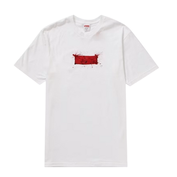 Supreme Ralph Steadman Box Logo Tee White - SUPR-SRSBLT-WHITE