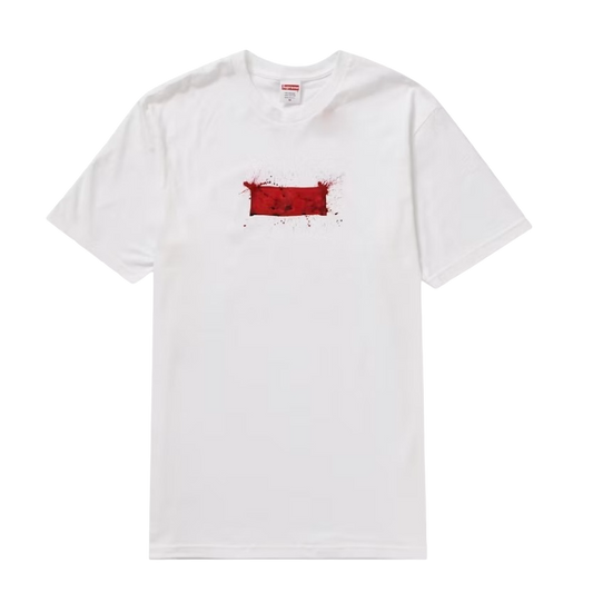 Supreme Ralph Steadman Box Logo Tee White - SUPR-SRSBLT-WHITE