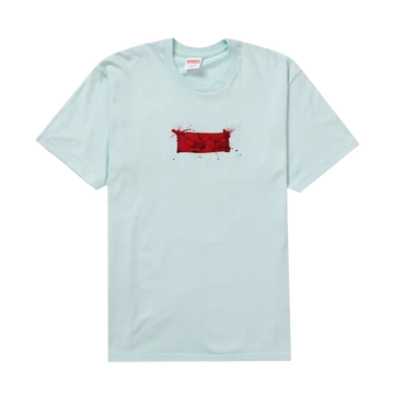 Supreme Ralph Steadman Box Logo Tee Pale Blue - SUPR-SRSBLT-PALEBLUE