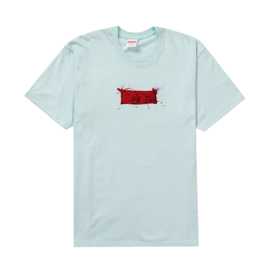 Supreme Ralph Steadman Box Logo Tee Pale Blue - SUPR-SRSBLT-PALEBLUE