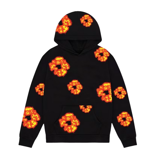 Denim Tears x Offset Wreath Hoodie Black - DT-DTXOWH-BLACK