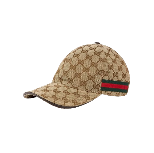 Casquette Gucci Base-Ball Monogramme Beige