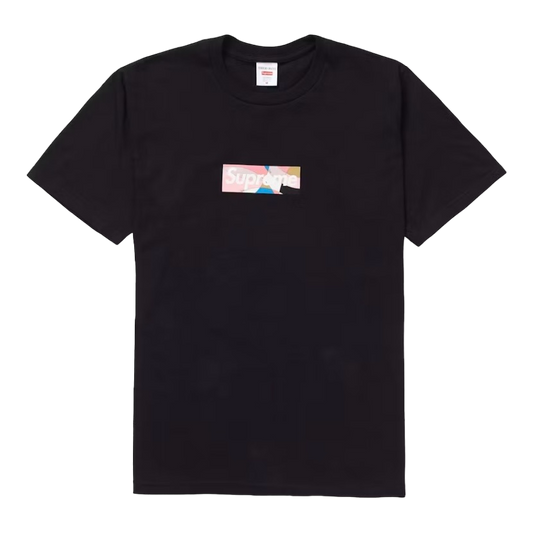 Supreme Emilio Pucci Box Logo Tee Black/Dusty Pink - SUPR-SEPBLT-DDUSTYPINK