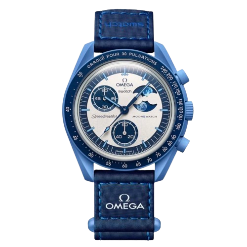 Swatch x Omega Bioceramic Moonswatch Mission to the Super Blue Moonphase