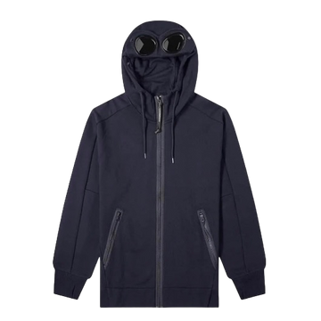 CP Company Goggle Hoodie Classic Zip Navy