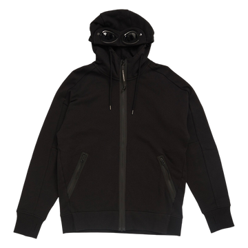 CP Company Goggle Hoodie Classic Zip Black