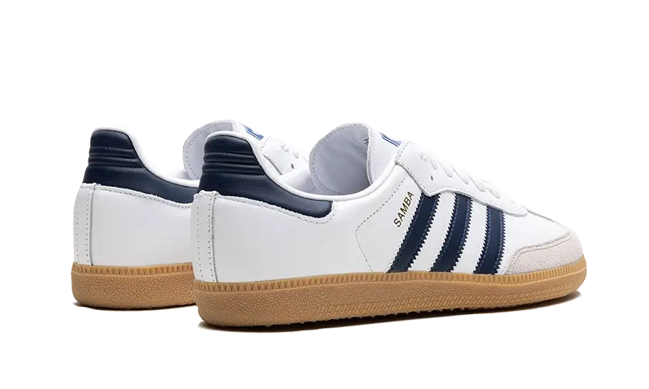 Adidas Adidas Samba OG Cloud White Night Indigo Gum - IF3814