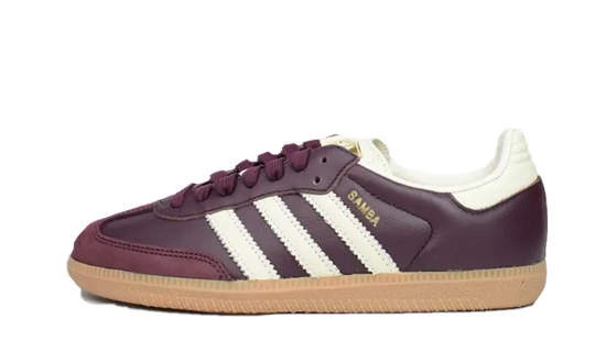 Adidas Adidas Samba OG Maroon Gold Metallic - ID0477