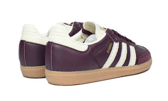 Adidas Adidas Samba OG Maroon Gold Metallic - ID0477