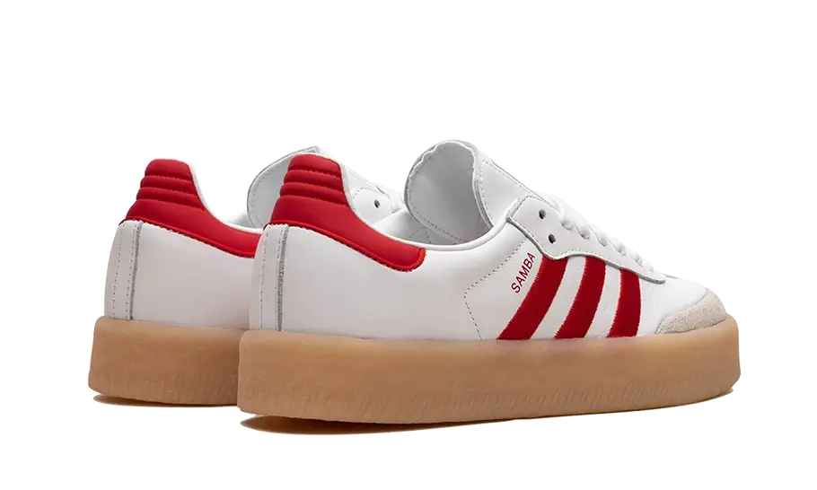 Adidas Adidas Sambae White Better Scarlet Gum - ID0438