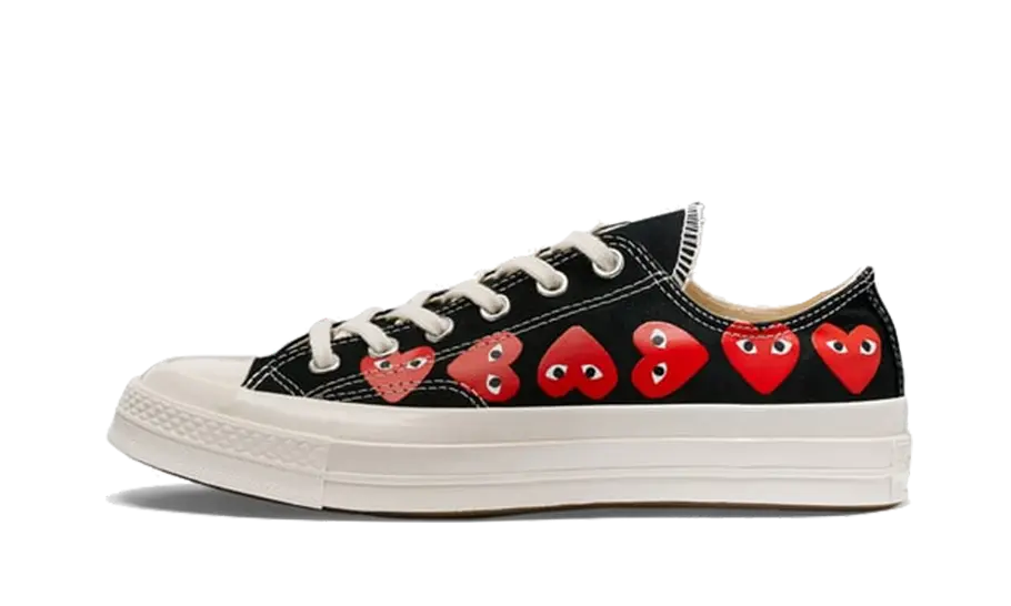 Converse Converse Chuck Taylor All Star 70 Ox Comme des Garcons PLAY Multi-Heart Black - AZ-K126-001