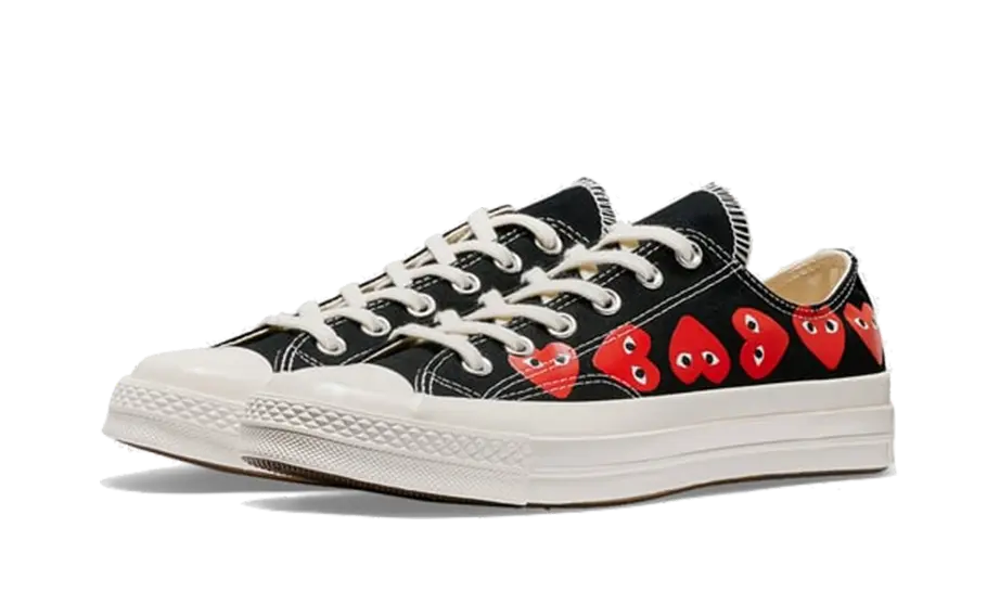 Converse Converse Chuck Taylor All Star 70 Ox Comme des Garcons PLAY Multi-Heart Black - AZ-K126-001