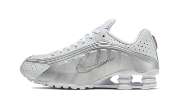 Nike Nike Shox R4 White Metallic Silver - AR3565-101