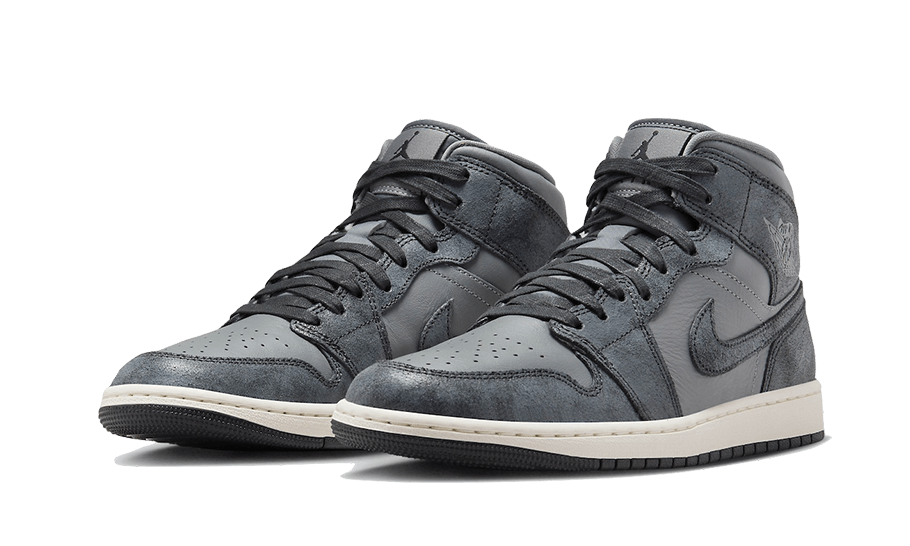 Air Jordan Air Jordan 1 Mid Distressed Smoke Grey - FJ3448-001