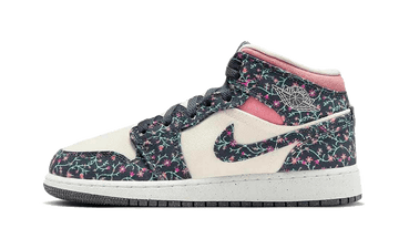 Air Jordan Air Jordan 1 Mid Floral Canvas - FJ3451-001