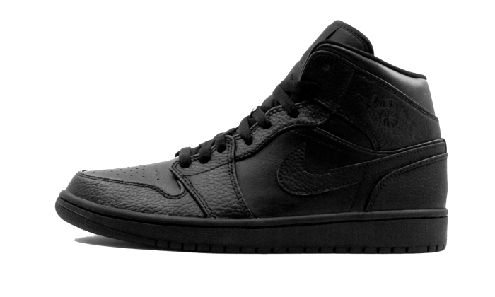 Air Jordan Air Jordan 1 Mid Triple Black - 554725-091 / 554724-091