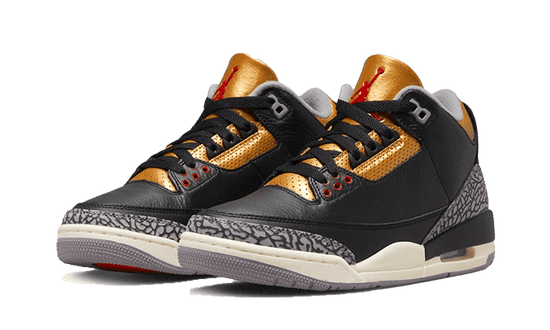 Air Jordan Air Jordan 3 Retro Black Cement Gold - CK9246-067