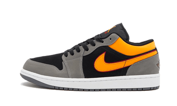 Air Jordan Air Jordan 1 Low Black Vivid Orange - FN7308-008