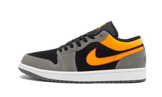 Air Jordan Air Jordan 1 Low Black Vivid Orange - FN7308-008