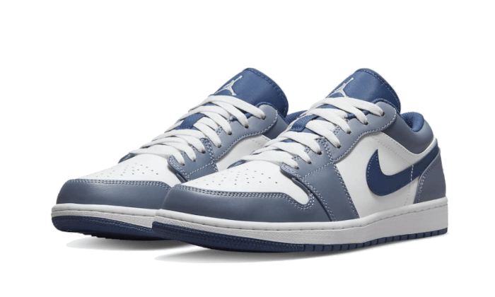 Air Jordan Air Jordan 1 Low Steel Blue - 553558-414