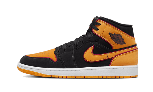 Air Jordan Air Jordan 1 Mid Fat Tongue Black Orange - FJ4923-008