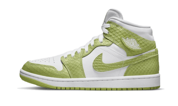 Air Jordan Air Jordan 1 Mid Green Python - DV2959-113