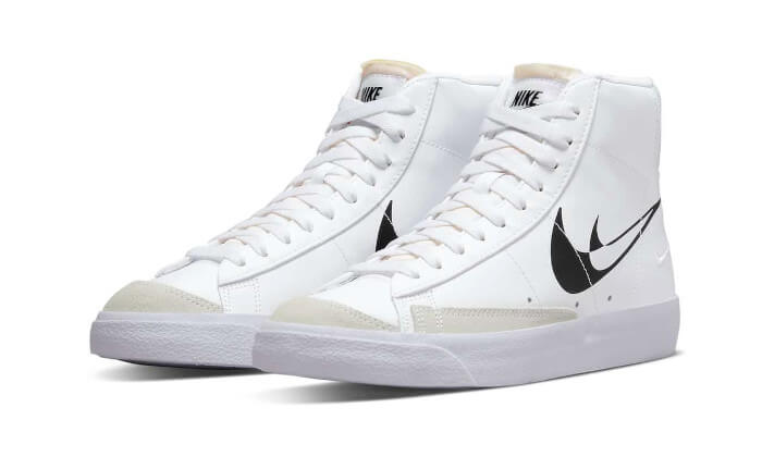 Nike Nike Blazer Mid '77 Double Negative White Black - CT8529-141 / 384665-141