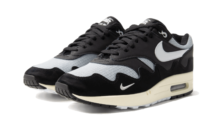 Nike Nike Air Max 1 Patta Black Grey (Special Box + Bracelet) - DQ0299-001