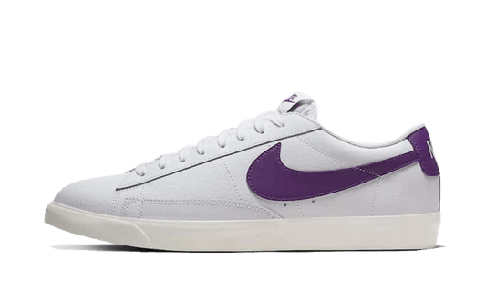 Nike Nike Blazer Low Leather White Purple - CI6377-103