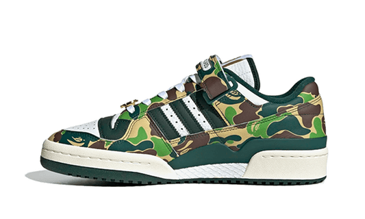 Adidas Adidas Forum 84 Low Bape 30th Anniversary Green Camo - ID4771