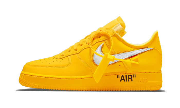 Nike Nike Air Force 1 Low Off-White University Gold Metallic Silver - DD1876-700