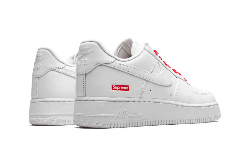 Nike Nike Air Force 1 Low White Supreme - CU9225-100