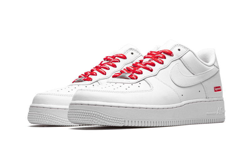 Nike Nike Air Force 1 Low White Supreme - CU9225-100