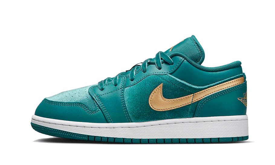 Air Jordan Air Jordan 1 Low Velvet Geode Teal - FB9896-300