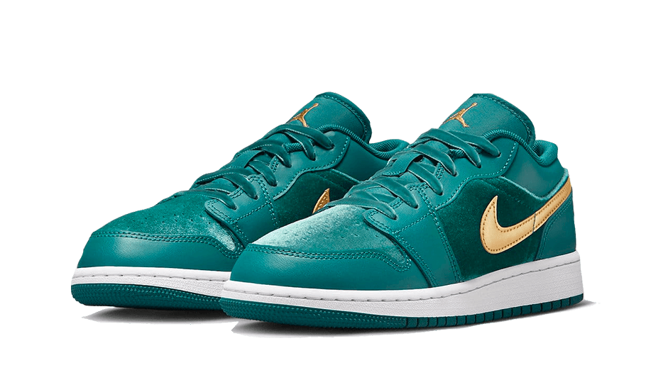 Air Jordan Air Jordan 1 Low Velvet Geode Teal - FB9896-300