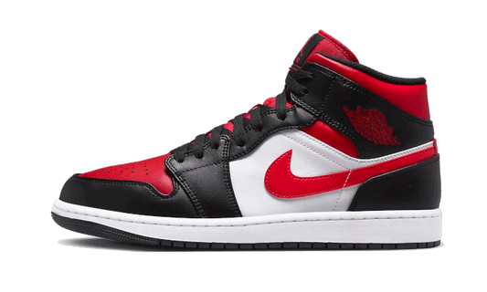 Air Jordan Air Jordan 1 Mid Alternate Bred Toe - 554724-079 / 554725-079