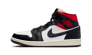 Air Jordan Air Jordan 1 Mid Black Gym Red - BQ6472-061