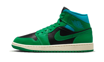 Air Jordan Air Jordan 1 Mid Lucky Green Aquatone - BQ6472-033