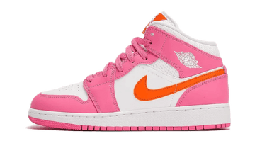 Air Jordan Air Jordan 1 Mid Pinksicle Safety Orange - DX3240-681