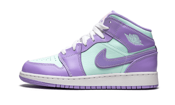 Air Jordan Air Jordan 1 Mid Purple Aqua - 554725-500