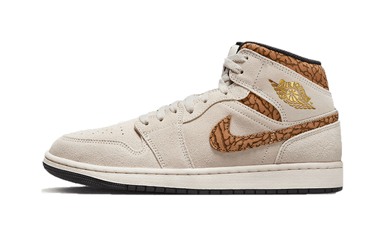 Air Jordan Air Jordan 1 Mid SE Brown Elephant - DZ4129-102 / DZ5369-102