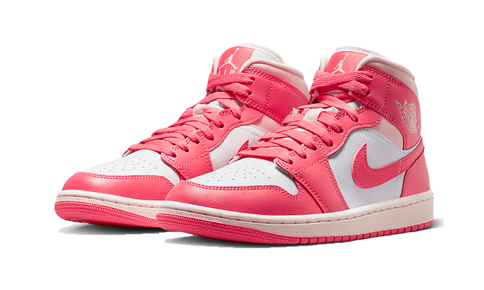 Air Jordan Air Jordan 1 Mid Strawberries And Cream - BQ6472-186