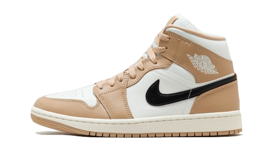 Air Jordan Air Jordan 1 Mid Tan Black - BQ6472-103