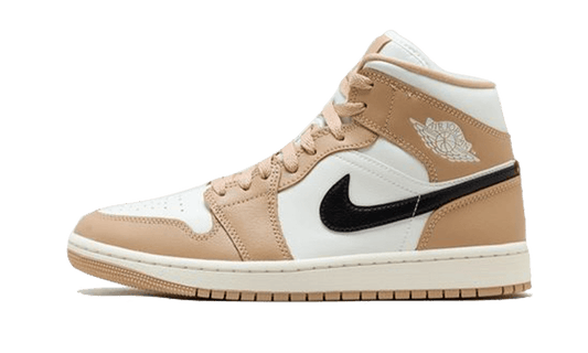 Air Jordan Air Jordan 1 Mid Tan Black - BQ6472-103